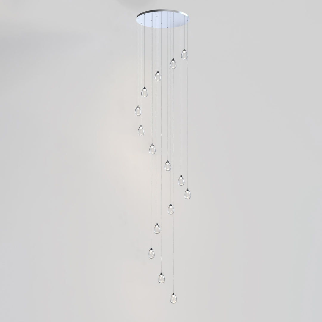 Dewdrop 15-Light LED Pendant by Studio M Lighting – lifestyle