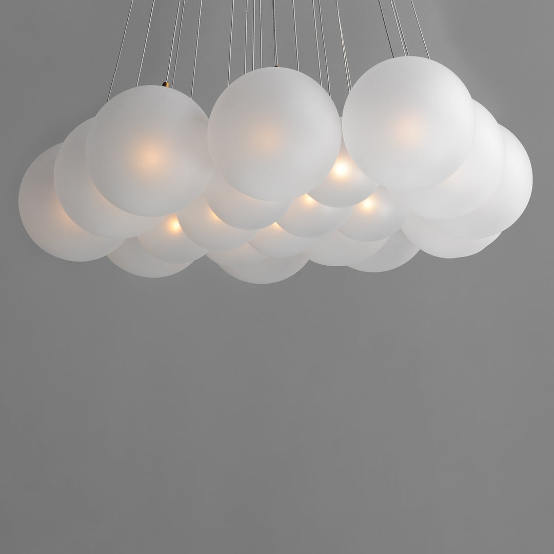Burst 20-Light LED Pendant by Studio M Lighting – lifestyle
