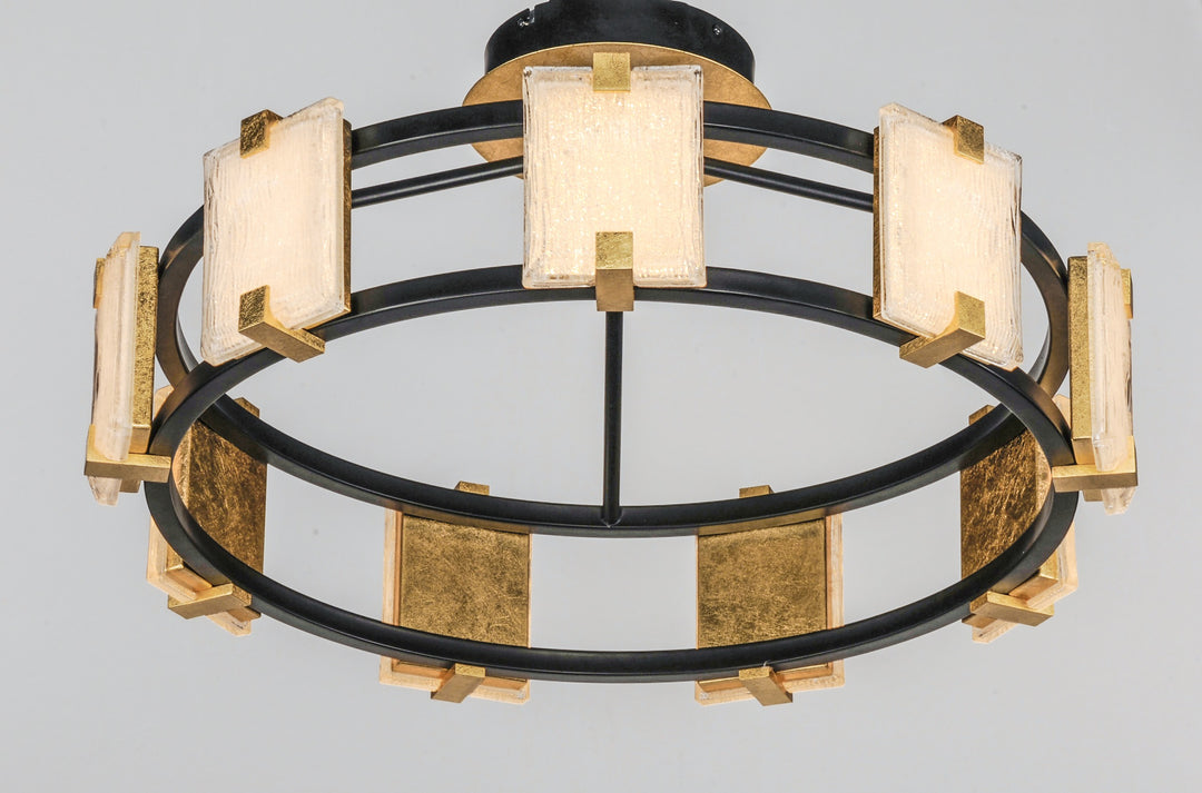 Radiant LED 9-Light Flush Mount by Studio M Lighting – lifestyle