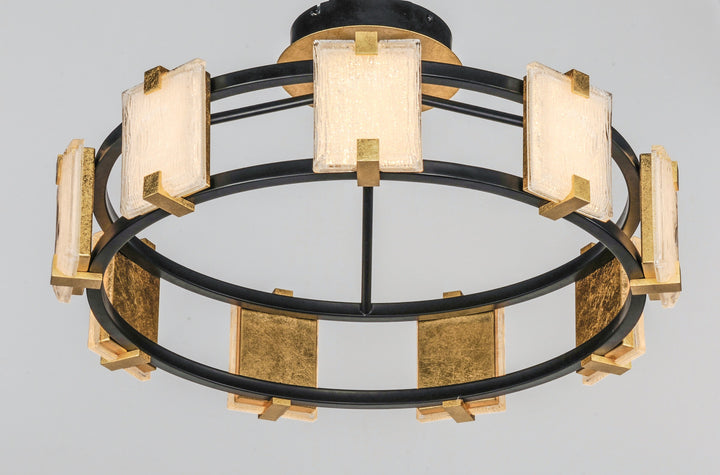 Radiant LED 9-Light Flush Mount by Studio M Lighting – lifestyle