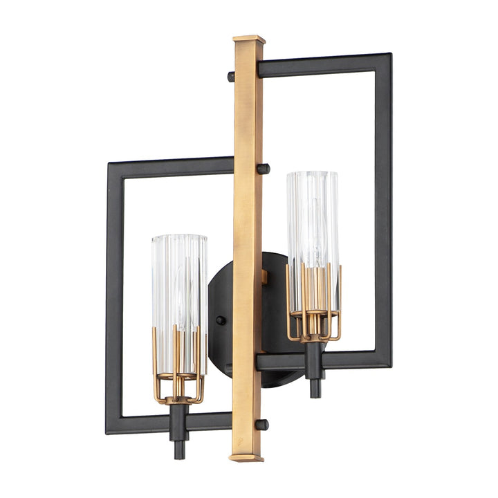 Flambeau 2-Light Wall Sconce 166112 by Studio M Lighting