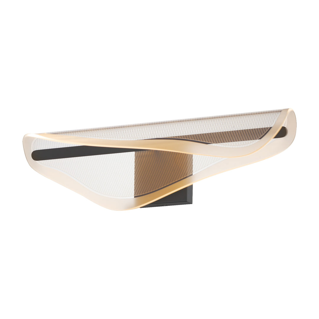 Manta - Bath Vanity Manta 24 LED Bath Vanity by Studio M Lighting in Black