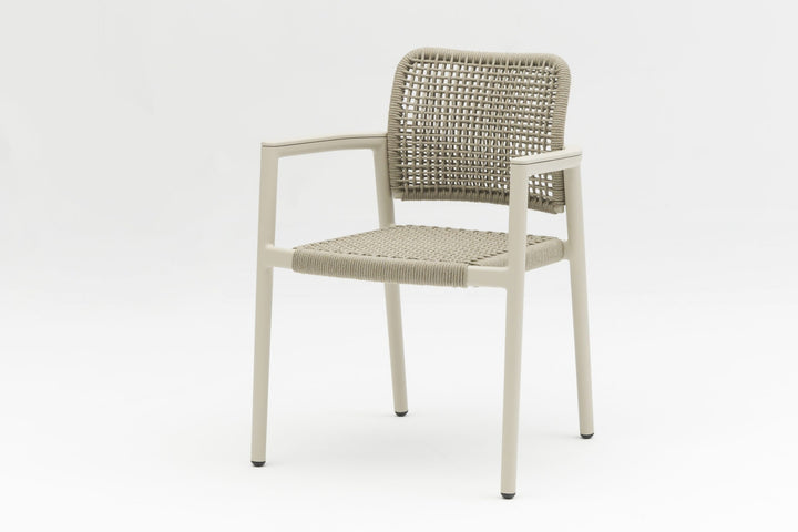 Tolo Dining Armchair - Mocha by Whiteline Modern Living – lifestyle