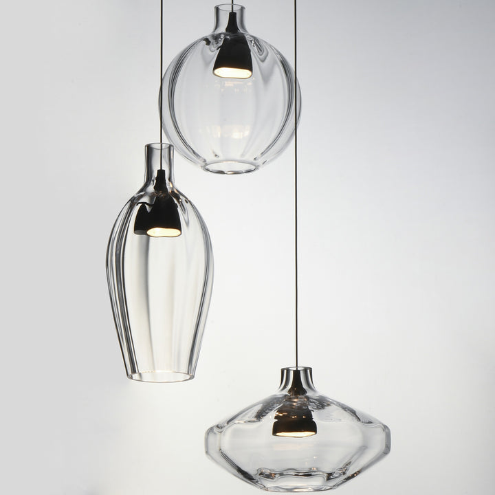 Ray Dance 3-Light LED Multi-Pendant by Studio M Lighting – lifestyle