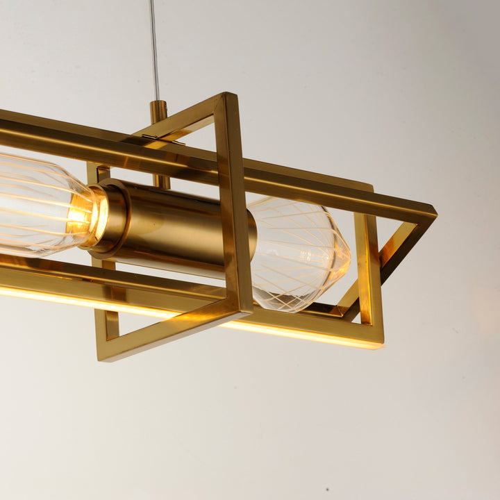 Zeppelin 50" LED Linear Pendant by Studio M Lighting – lifestyle