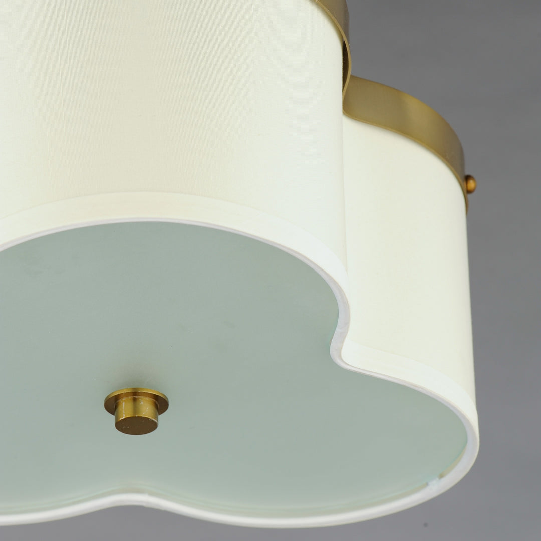 Clover 3-Light Flush Mount by Studio M Lighting – lifestyle