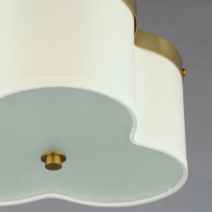 Clover 3-Light Flush Mount by Studio M Lighting – lifestyle
