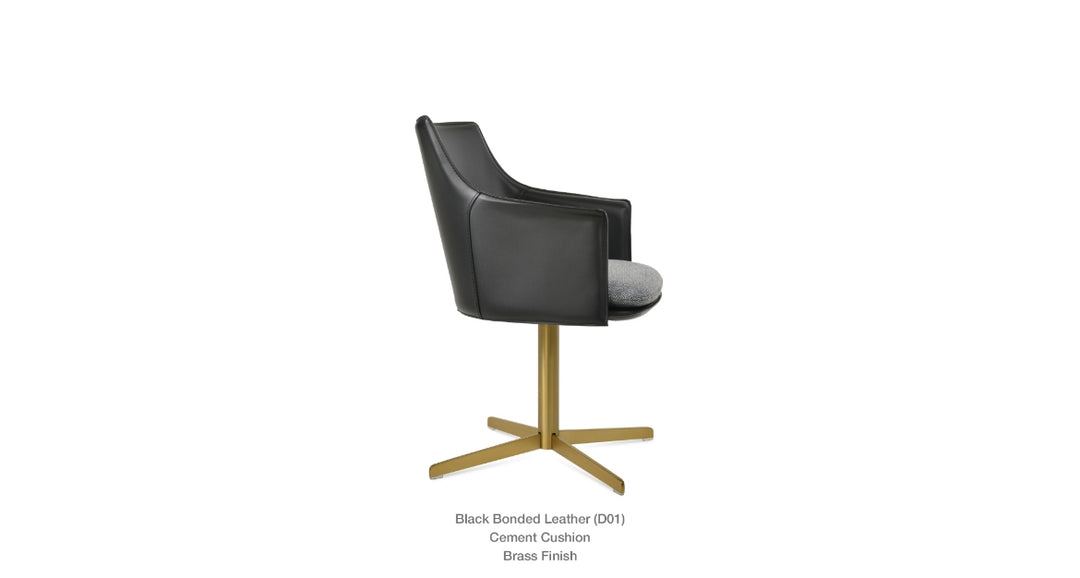 Briancon 4 Star Swivel Armchair Soho Concept