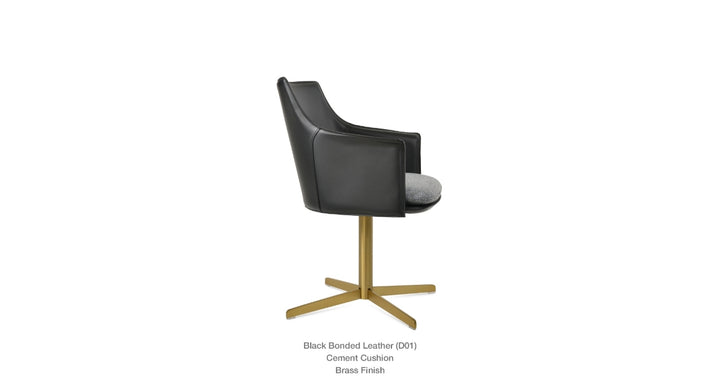 Briancon 4 Star Swivel Armchair Soho Concept