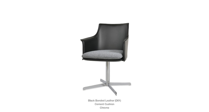 Briancon 4 Star Swivel Armchair Soho Concept