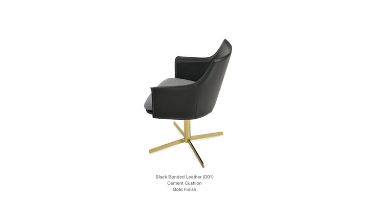 Briancon 4 Star Swivel Armchair Soho Concept