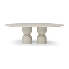Rocca Oval Dining Table by Whiteline Modern Living