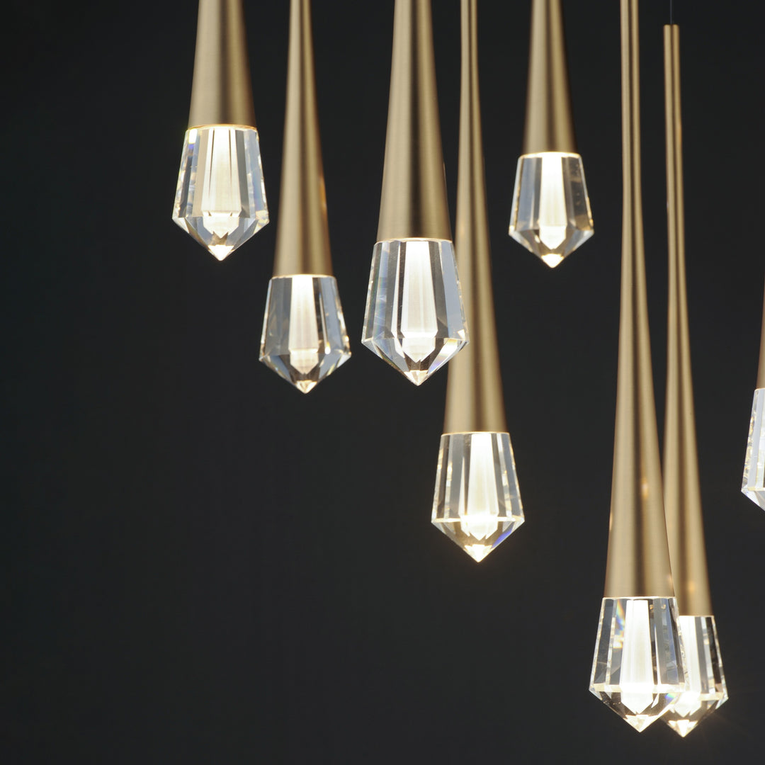 Pierce 12-Light LED Pendant by Studio M Lighting – lifestyle