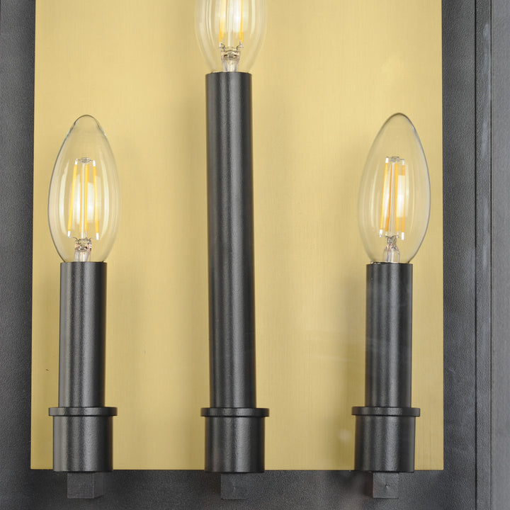 Manchester 3-Light Large Outdoor Wall Sconce by Studio M Lighting – lifestyle