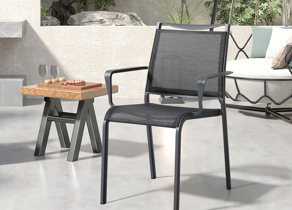 Aloha Outdoor Dining Armchair by Whiteline Modern Living – lifestyle
