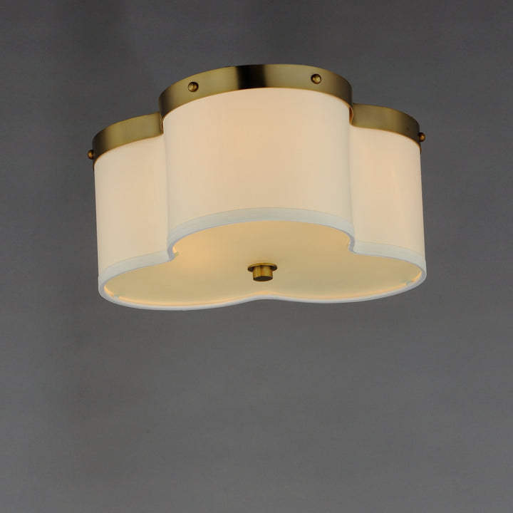 Clover 3-Light Flush Mount by Studio M Lighting – lifestyle