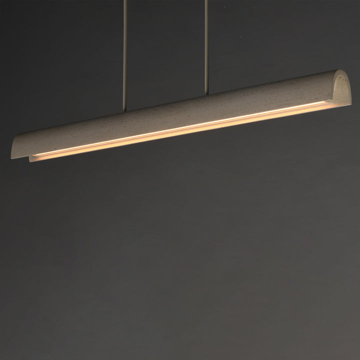 Matera 60 LED Linear Arch Pendant by Studio M Lighting – lifestyle
