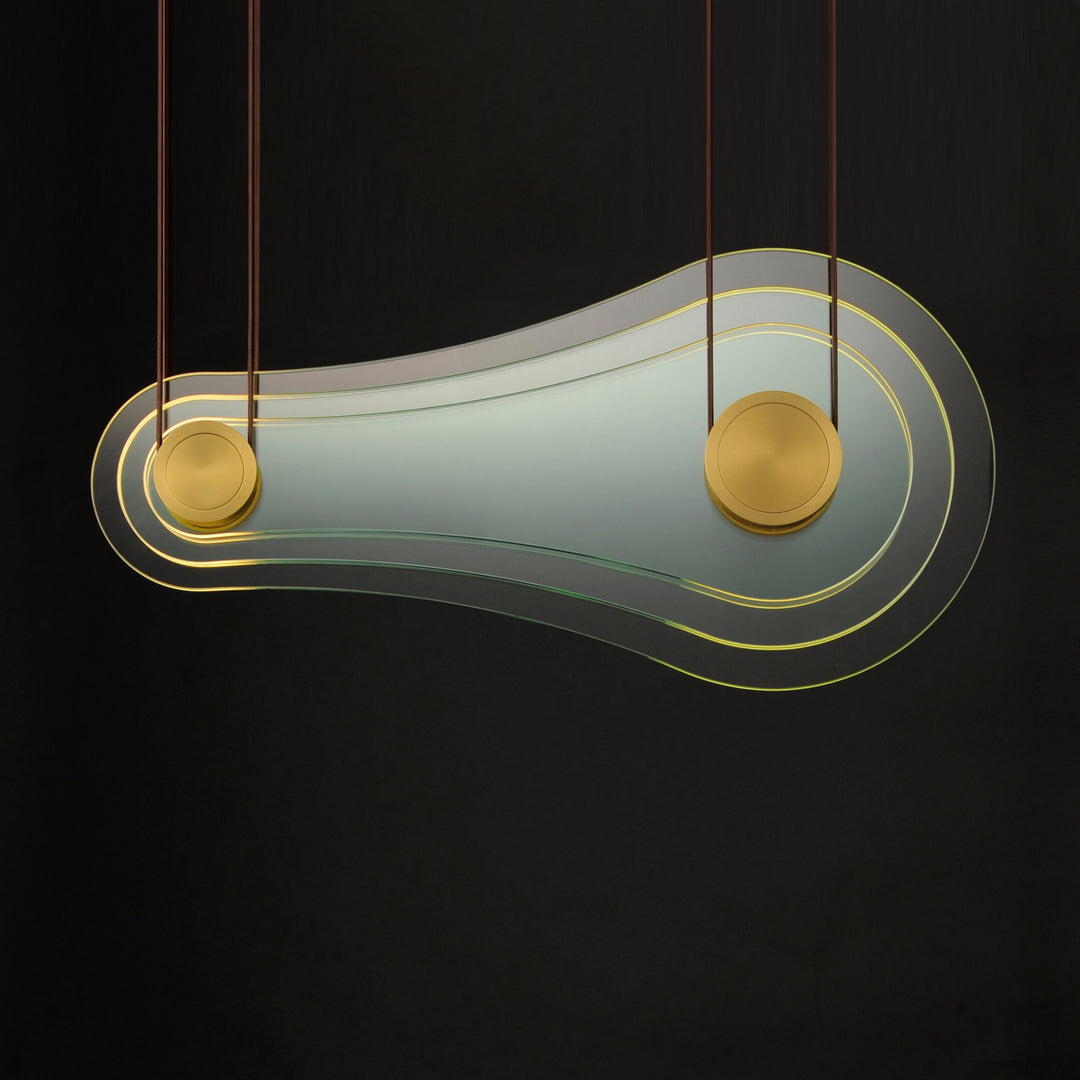Stratum 2-Light LED Pendant by Studio M Lighting – lifestyle