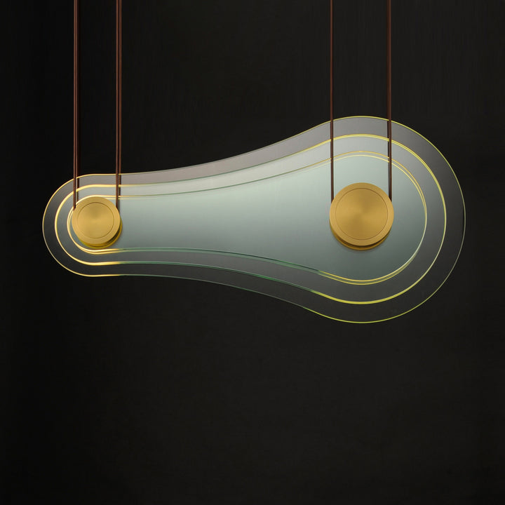 Stratum 2-Light LED Pendant by Studio M Lighting – lifestyle