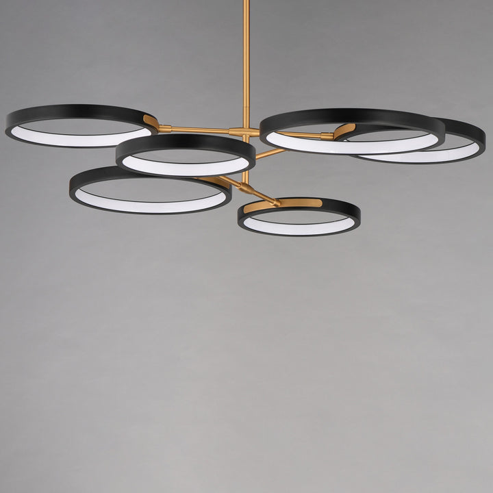 Hoopla 6-Light LED Pendant 254328 by Studio M Lighting – lifestyle