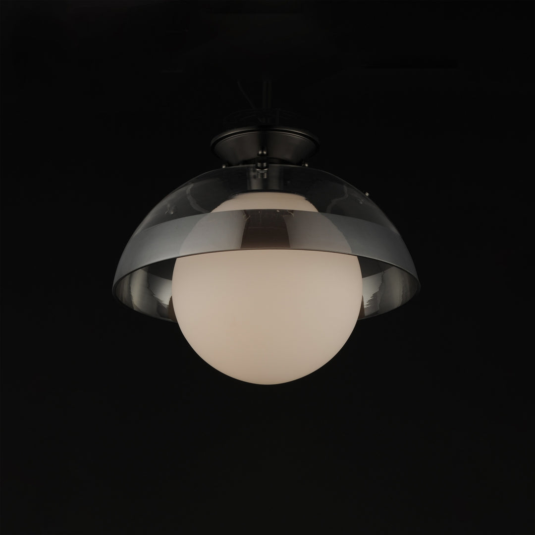 Domain 14" Semi Flush by Studio M Lighting – lifestyle