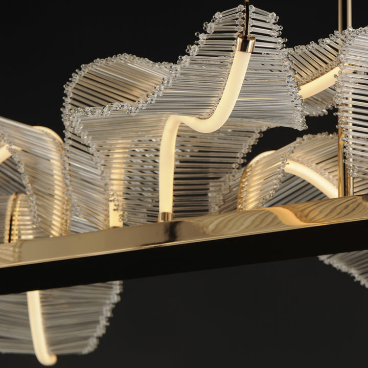 Lillet 10-Light LED Linear Pendant by Studio M Lighting – lifestyle