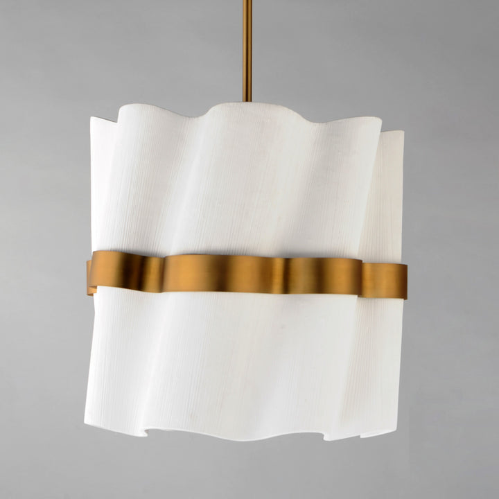 Curtain Call 2-Tier Foyer Light by Studio M Lighting – lifestyle