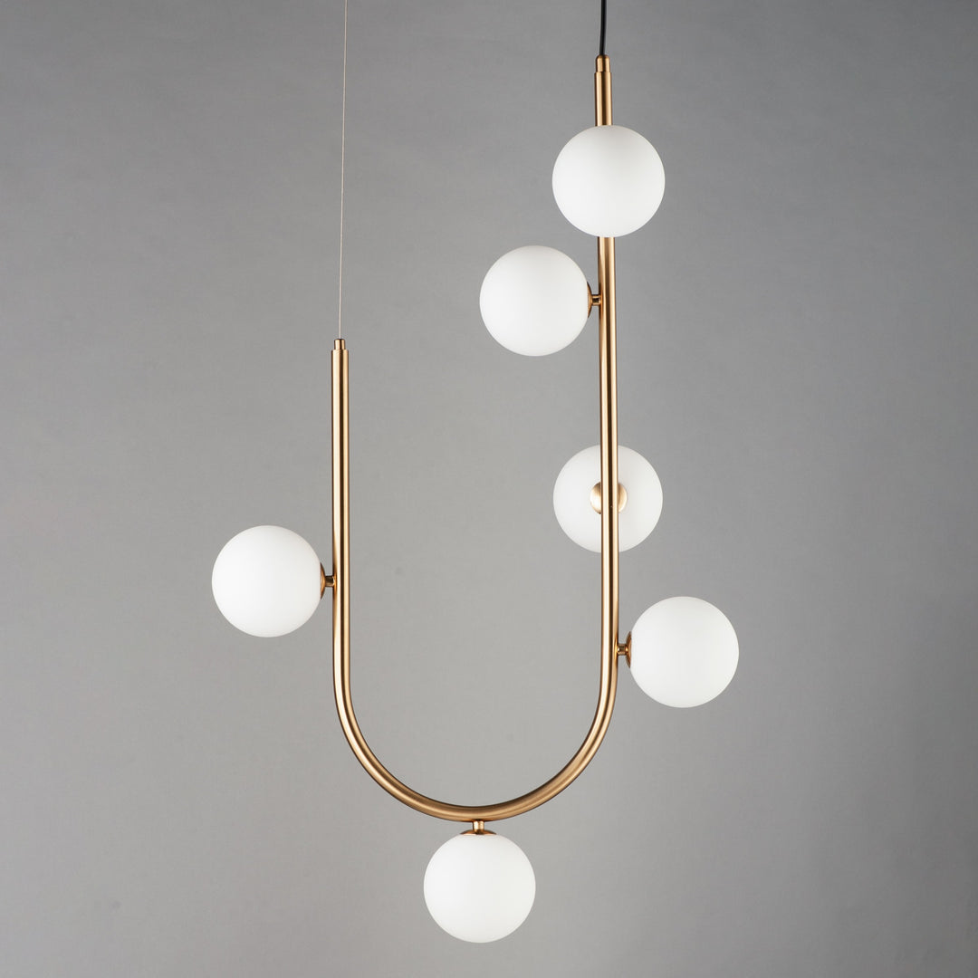 Contour 6-Light Cord Hung Pendant by Studio M Lighting – lifestyle