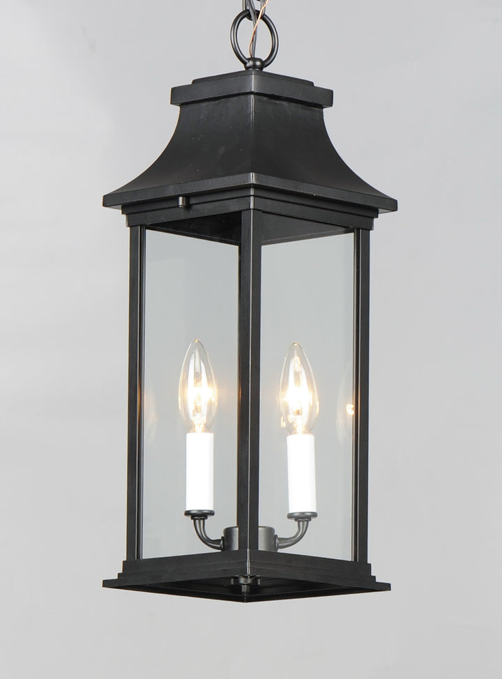 Vicksburg 2-Light Outdoor Hanging Lantern by Studio M Lighting – lifestyle