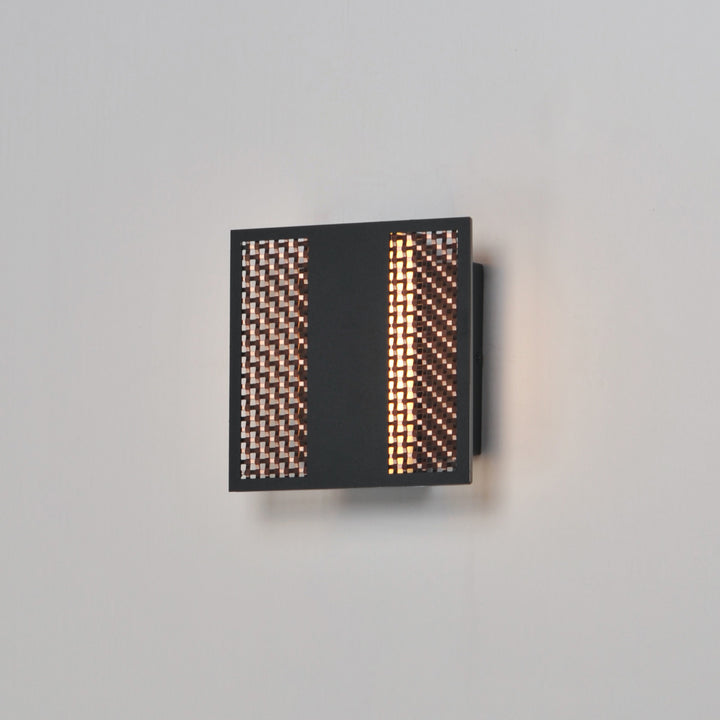 Interlace 6.5 LED Outdoor Wall Sconce by Studio M Lighting – lifestyle