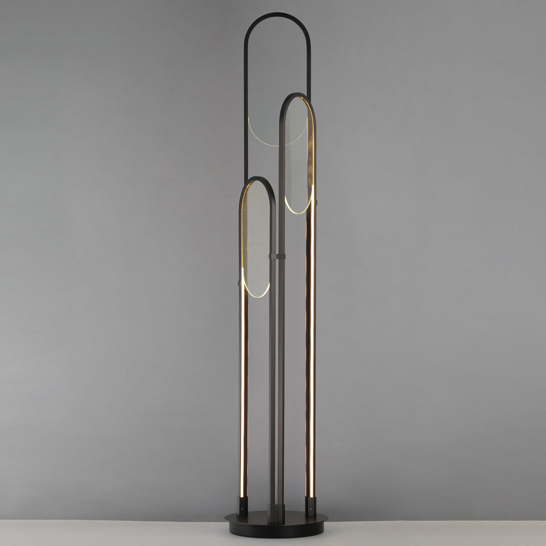 Trance 3-Light LED Floor Lamp by Studio M Lighting – lifestyle