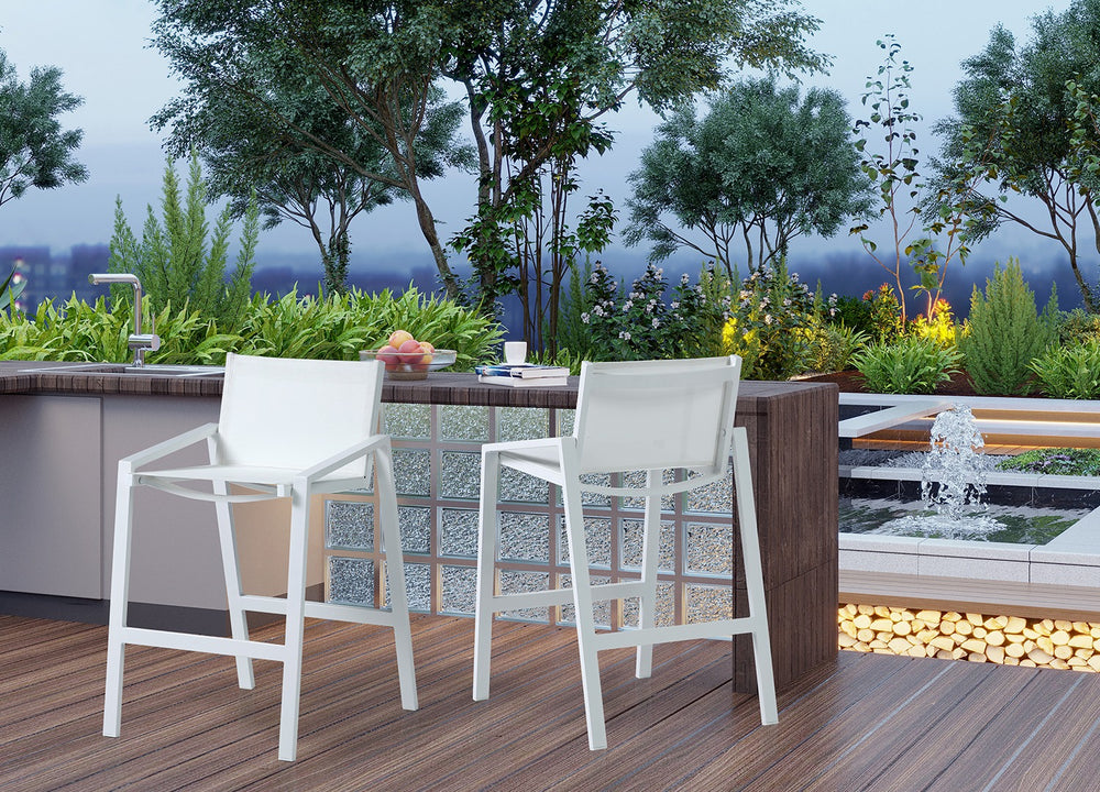 Rio Outdoor Barstool by Whiteline Modern Living – lifestyle