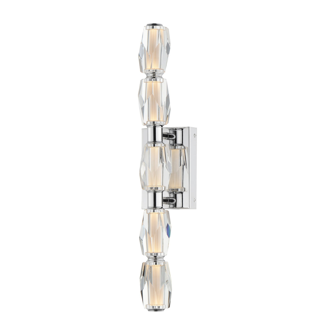 Dolce Vita 24" LED Wall Sconce by Studio M Lighting in Polished Chrome