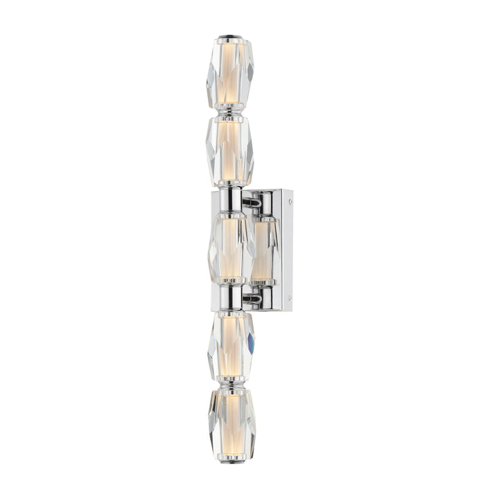 Dolce Vita 24" LED Wall Sconce by Studio M Lighting in Polished Chrome