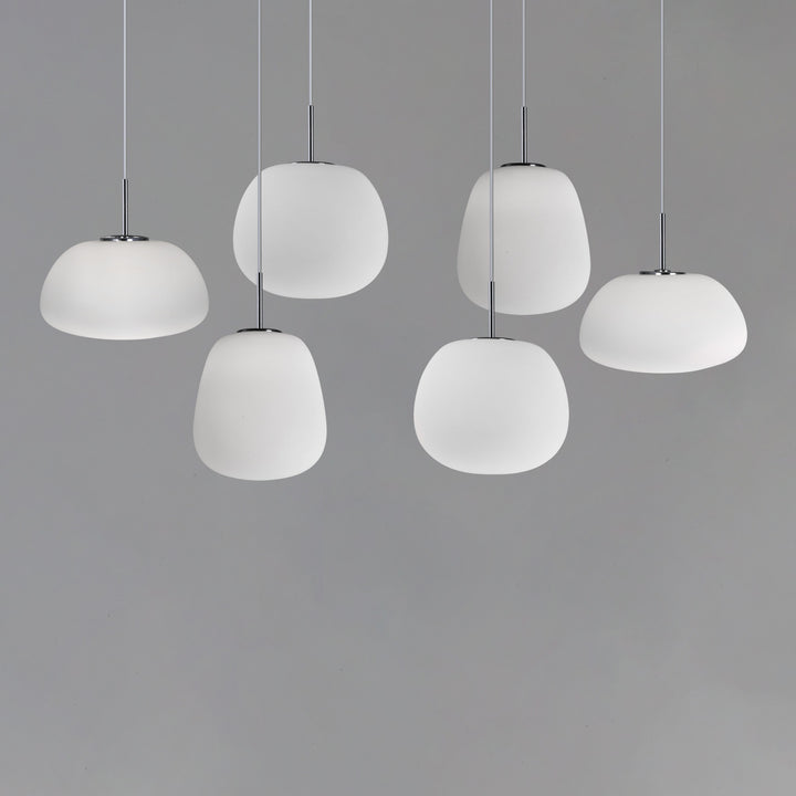 Puffs 6-Light Pendant by Studio M Lighting – lifestyle