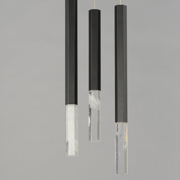 Diaphane LED 3-Light Pendant by Studio M Lighting – lifestyle