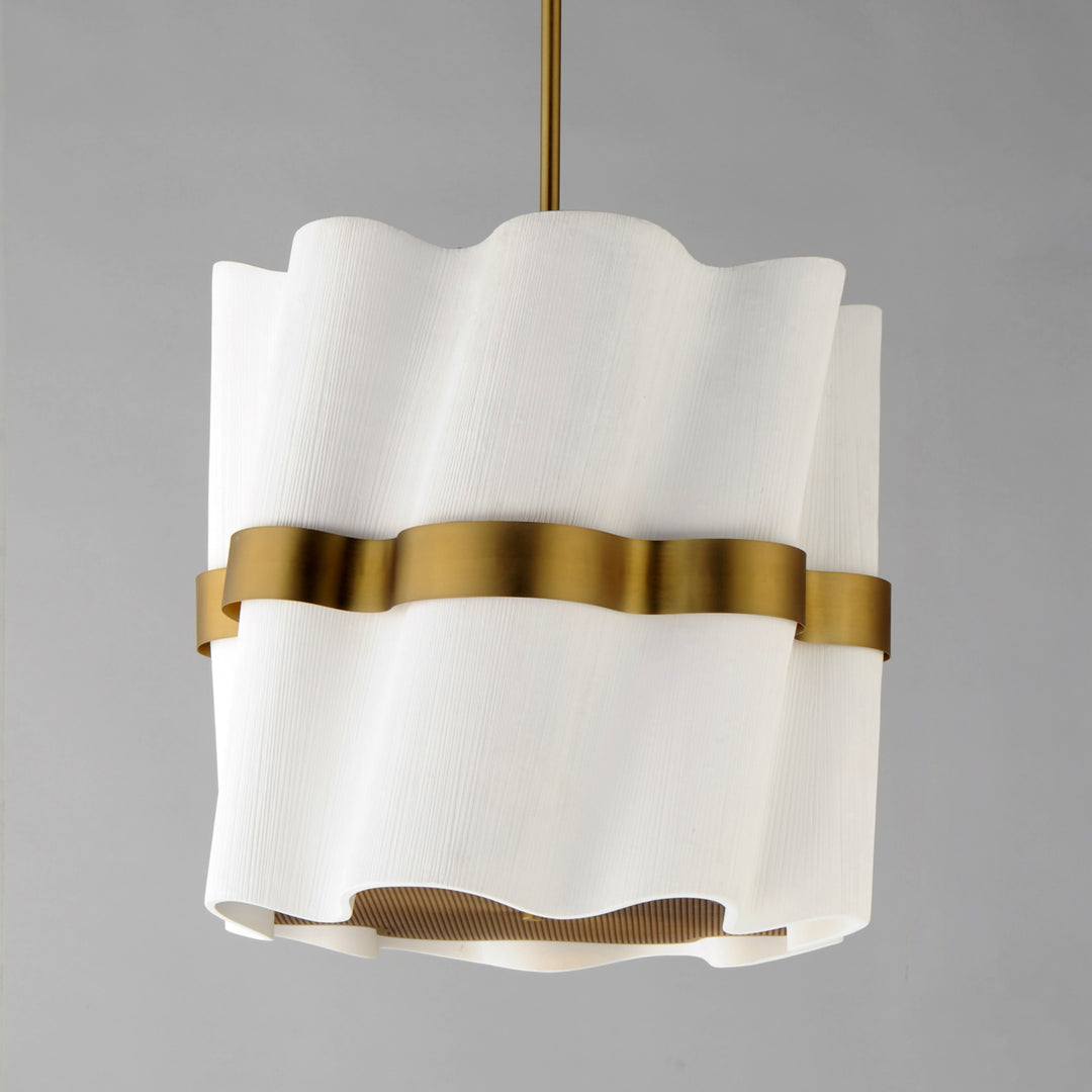 Curtain Call 2-Tier Foyer Light by Studio M Lighting – lifestyle