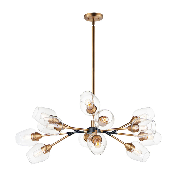 Savvy 12-Light Chandelier by Studio M Lighting