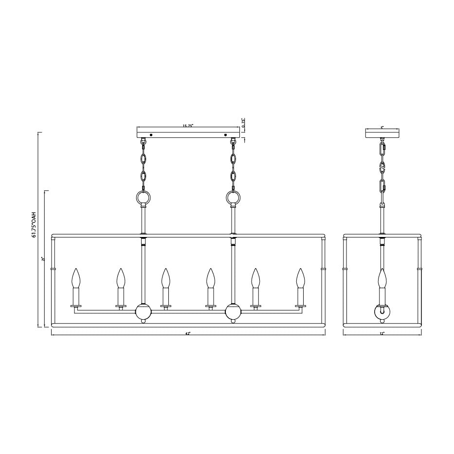 SoHo Pendant by Studio M Lighting – line drawing