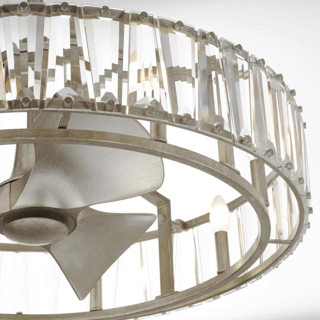 Odeon 8-Light WiFi-enabled LED Fandelight by Studio M Lighting – lifestyle