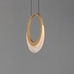 Lyra 1-Light LED Pendant by Studio M Lighting – lifestyle