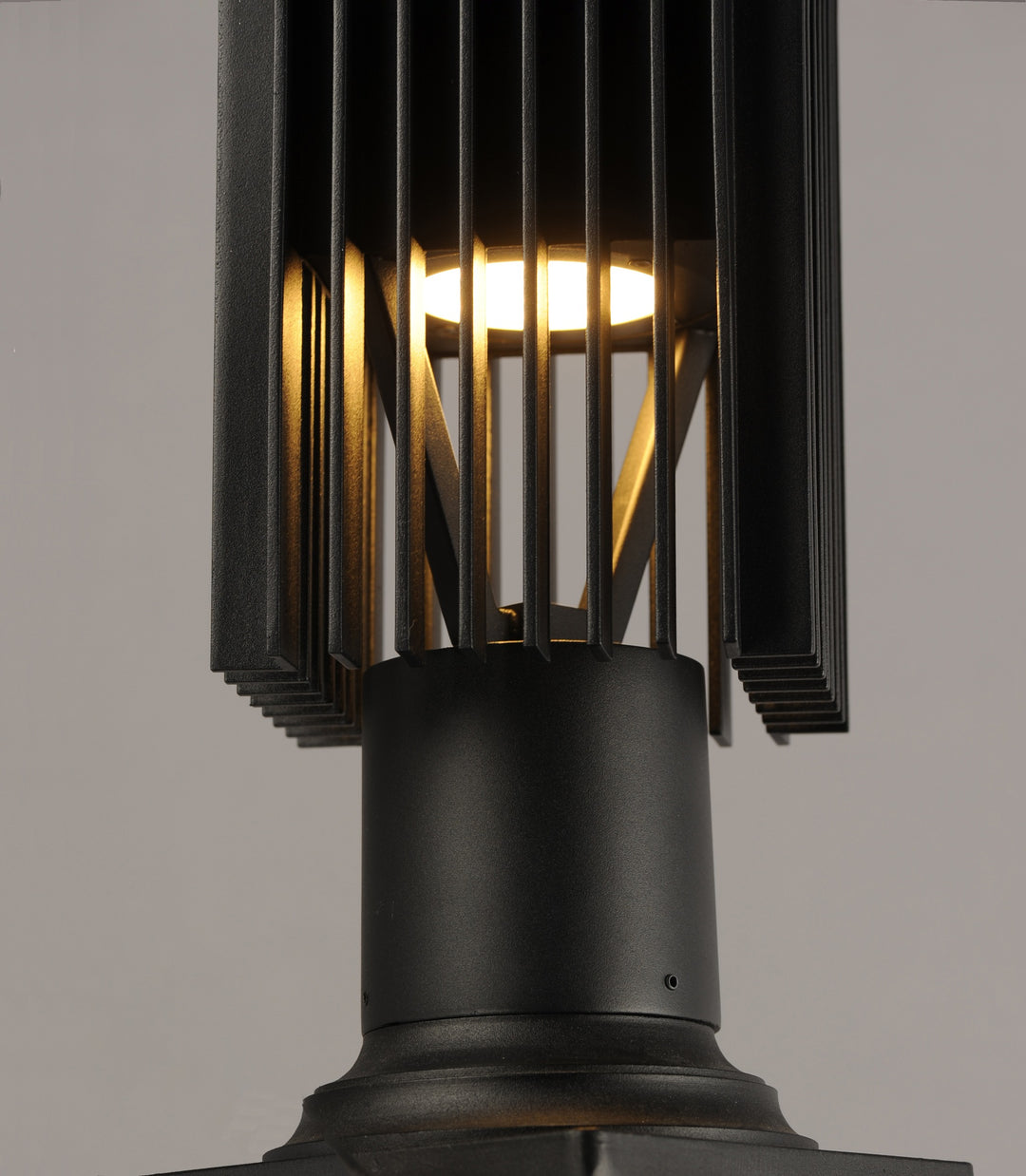 Rampart LED Outdoor Post Mount by Studio M Lighting – lifestyle