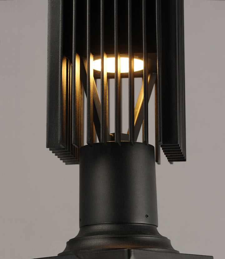 Rampart LED Outdoor Post Mount by Studio M Lighting – lifestyle
