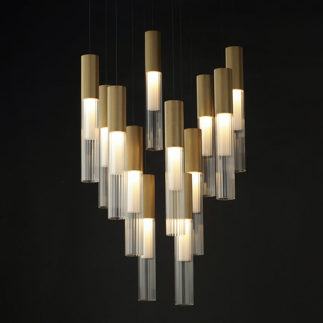 Reeds 12-Light LED Pendant by Studio M Lighting – lifestyle