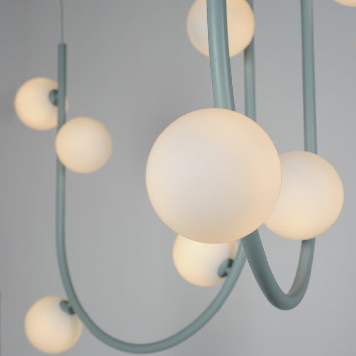 Contour MTO Contour 36-Light MTO Fixed Pendant by Studio M Lighting – lifestyle
