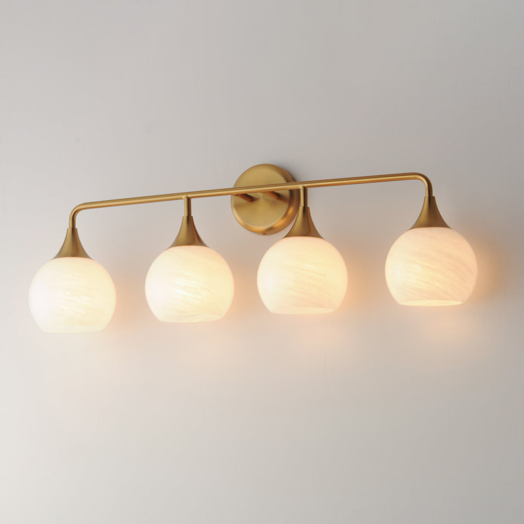 Neve 4-Light Bath Vanity by Studio M Lighting – lifestyle