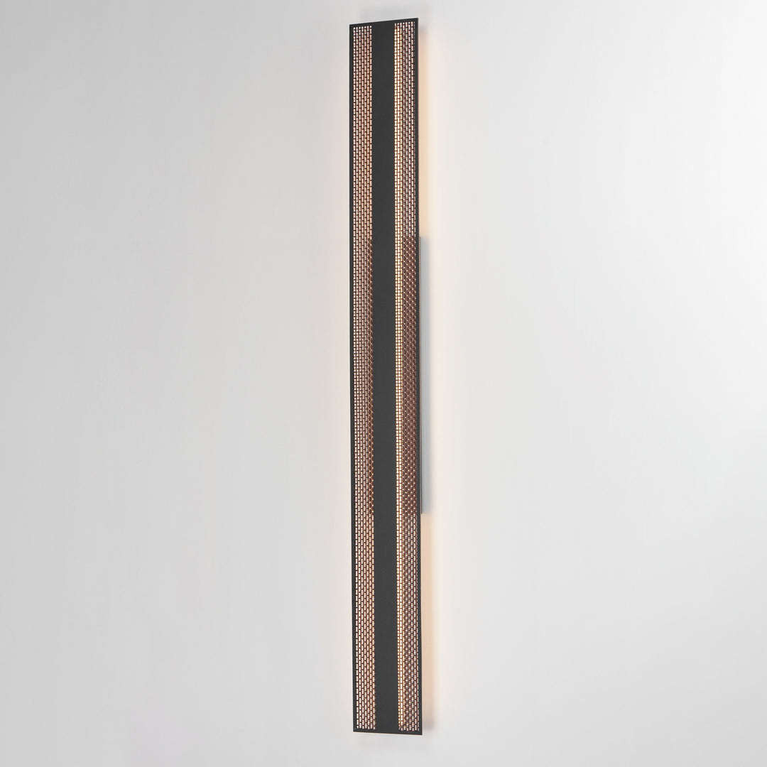 Interlace 60 LED Outdoor Wall Sconce by Studio M Lighting – lifestyle