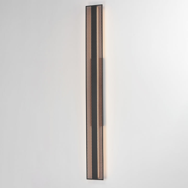 Interlace 60 LED Outdoor Wall Sconce by Studio M Lighting – lifestyle
