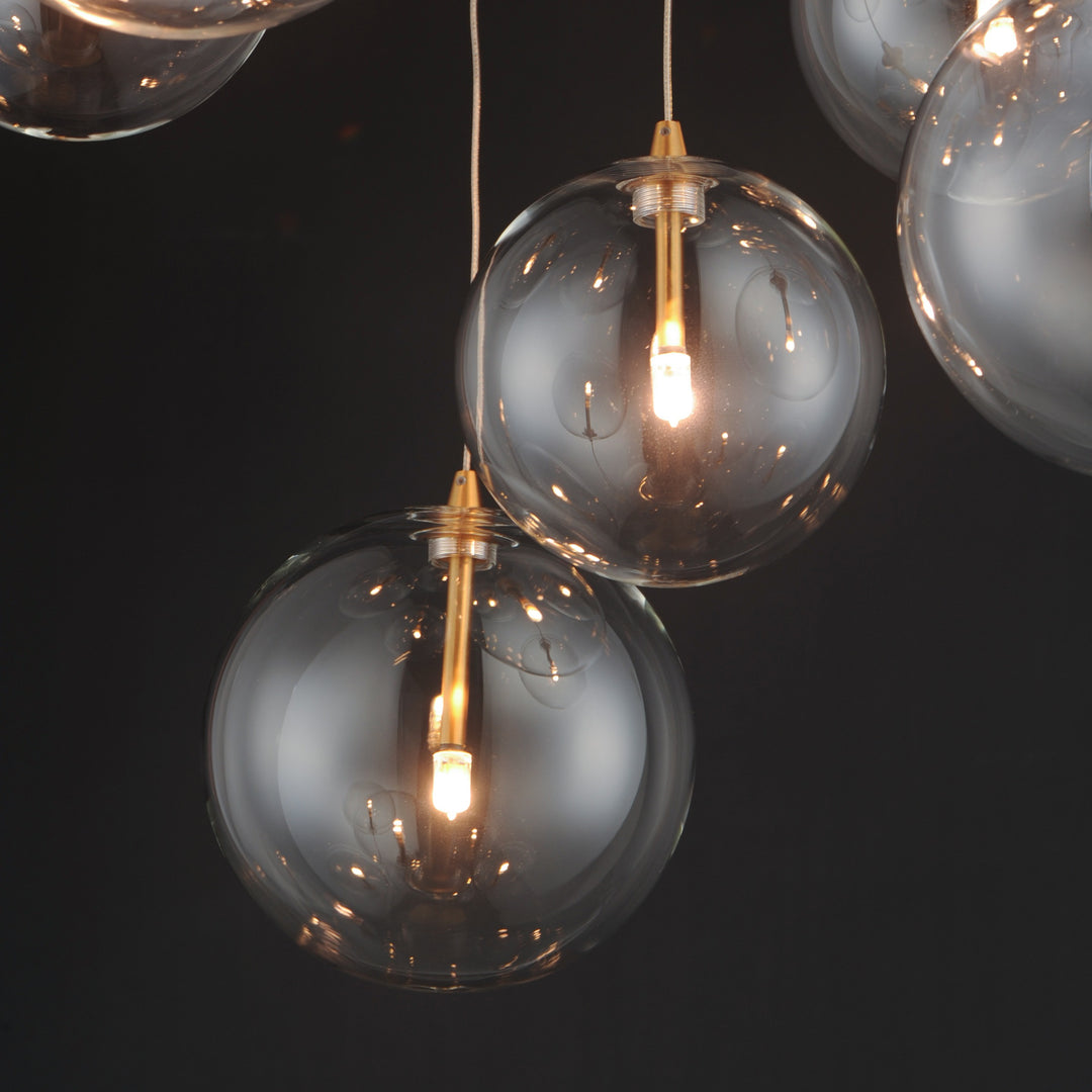 Global 9-Light LED Chandelier by Studio M Lighting – lifestyle
