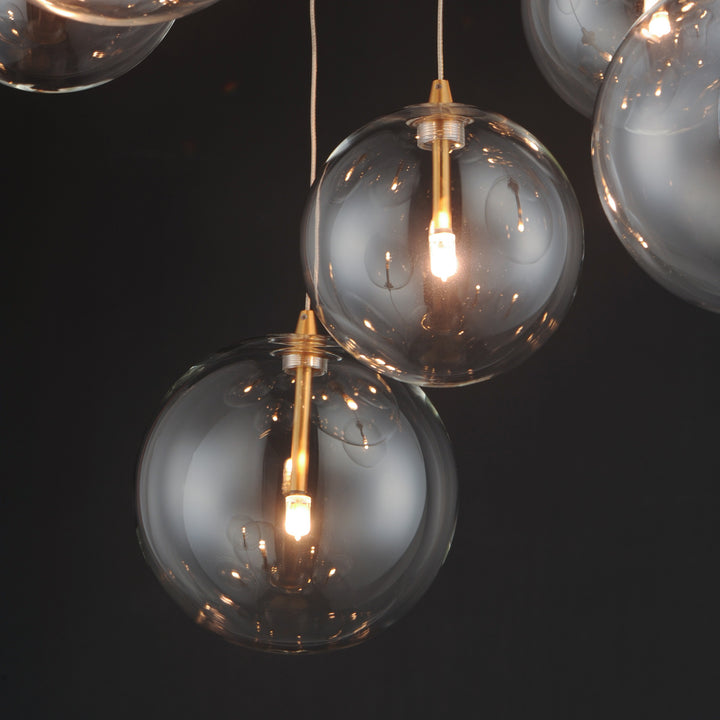 Global 9-Light LED Chandelier by Studio M Lighting – lifestyle